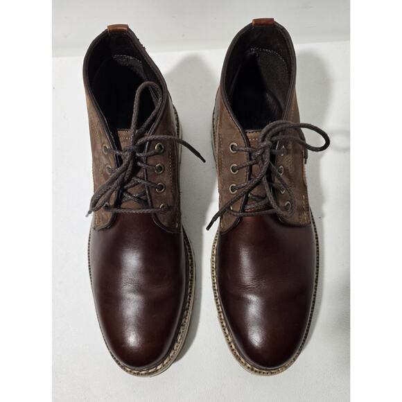 Timberland Men’s Chestnut Brown Chukka Boots Leather – Size 9-9723B - Picture 2 of 11